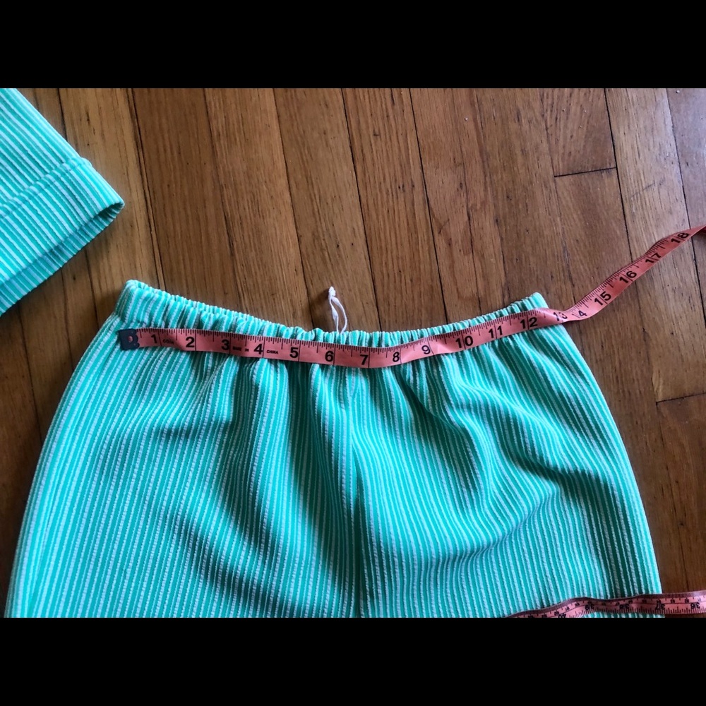 SOLD | -70s Vintage Polyester Pant Set - Picture 6 of 13